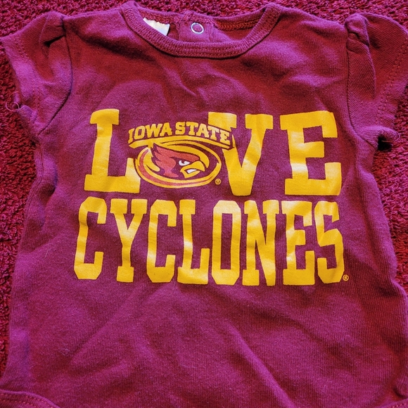 Iowa State Cyclones 0-3mo Oneies - Picture 2 of 3